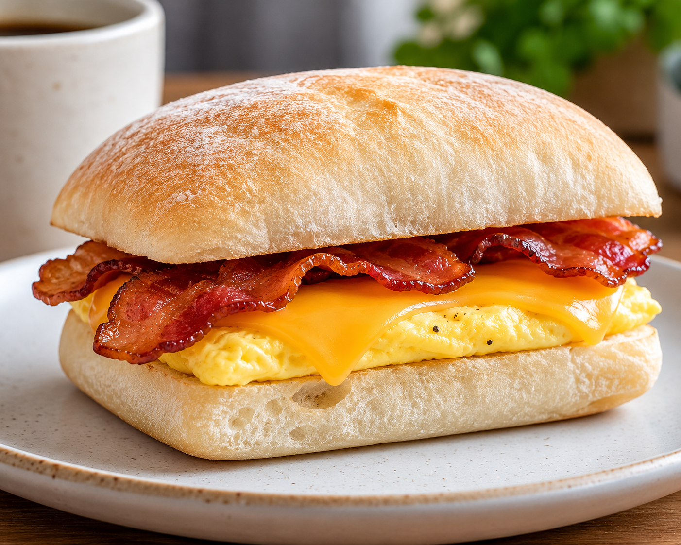 Breakfast Sandwich - Bacon, Egg, & Cheese